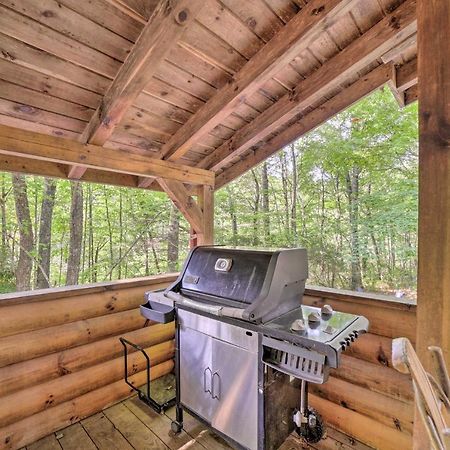 Cozy Lake Toxaway Cabin With Deck, Fire Pit And Grill! Exteriér fotografie