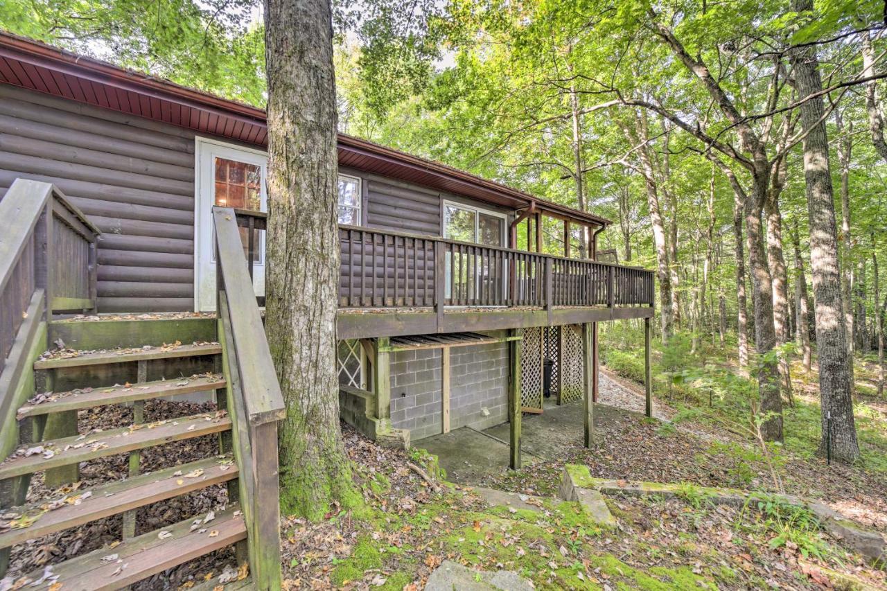 Cozy Lake Toxaway Cabin With Deck, Fire Pit And Grill! Exteriér fotografie