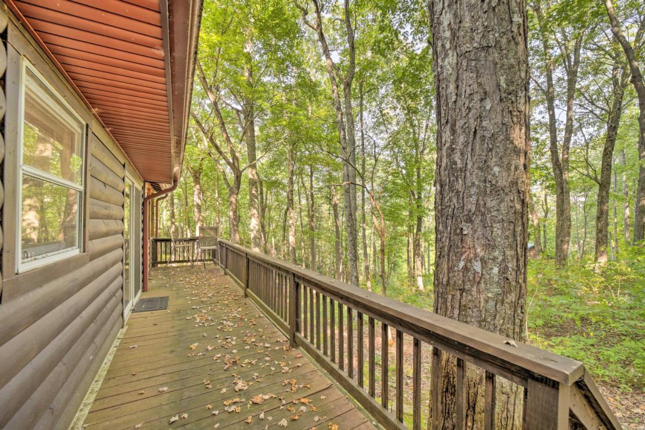 Cozy Lake Toxaway Cabin With Deck, Fire Pit And Grill! Exteriér fotografie